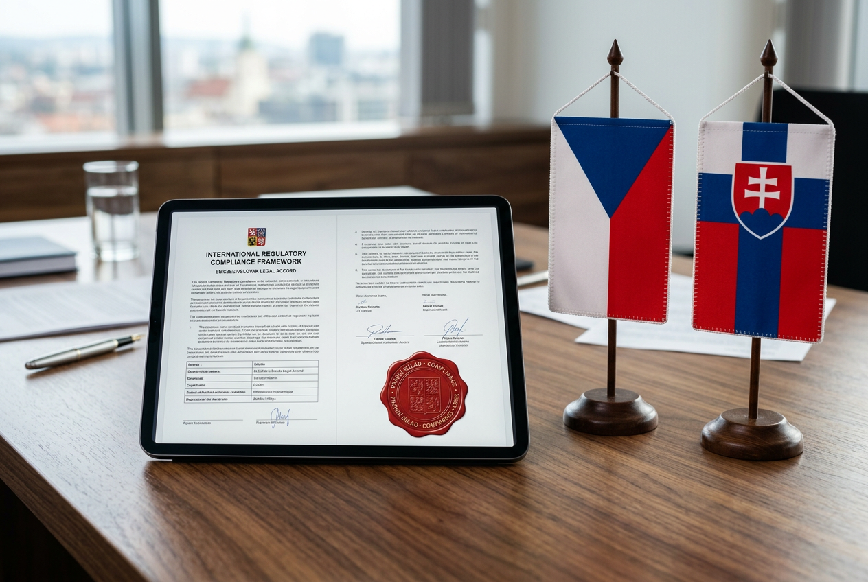 Právní srovnání českých a slovenských regulačních symbolů a dokumentů