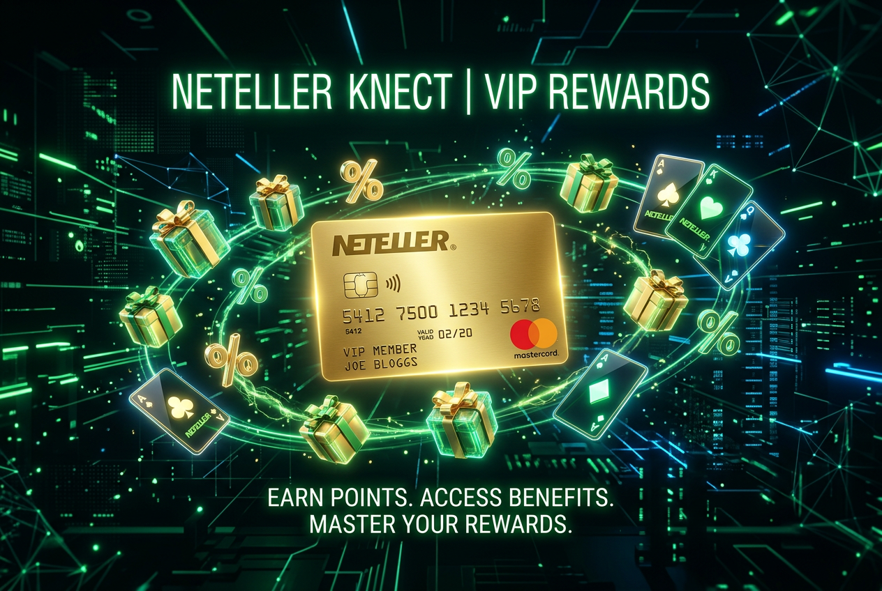 Neteller VIP karta a věrnostní program Knect