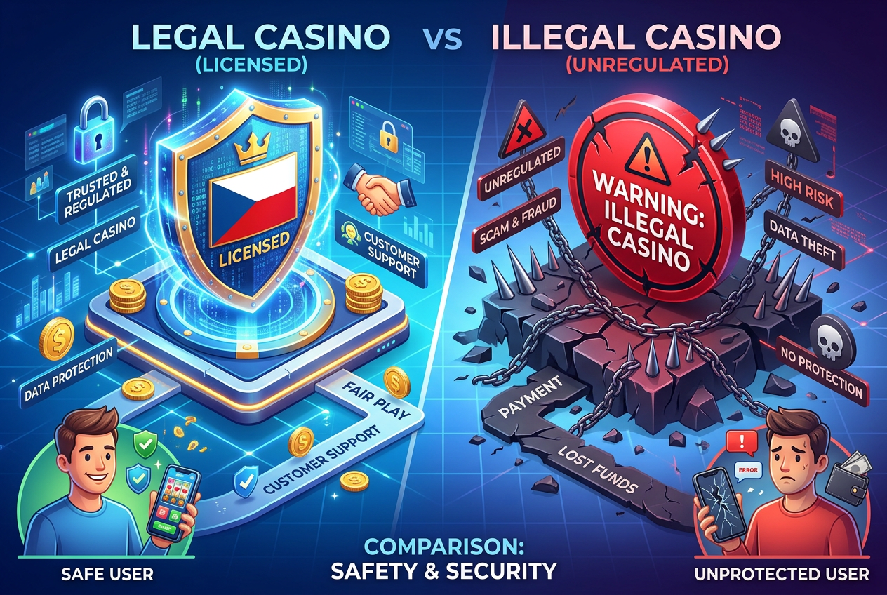 Srovnání bezpečnosti a licenčních standardů v hazardních hrách